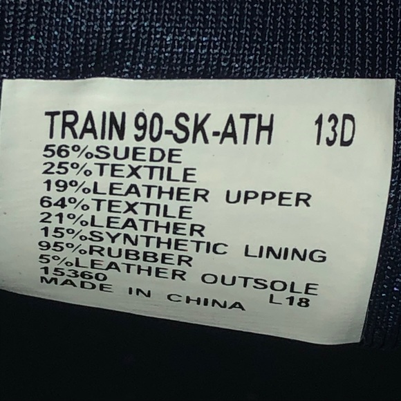 NEW Polo Ralph Lauren Train 90 Navy Sneakers - Picture 12 of 12